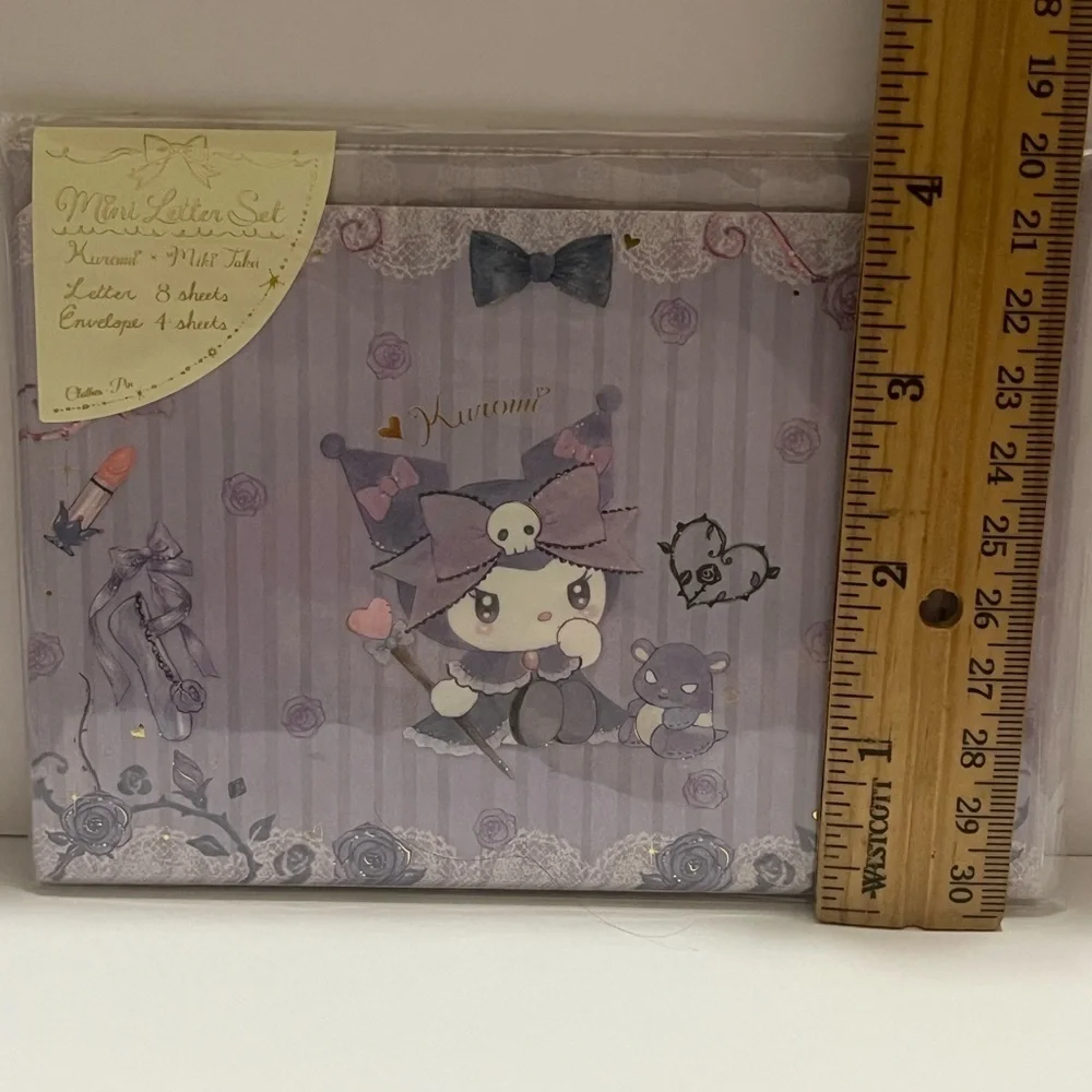 Kuromi Miki Takei Mini Letter Set